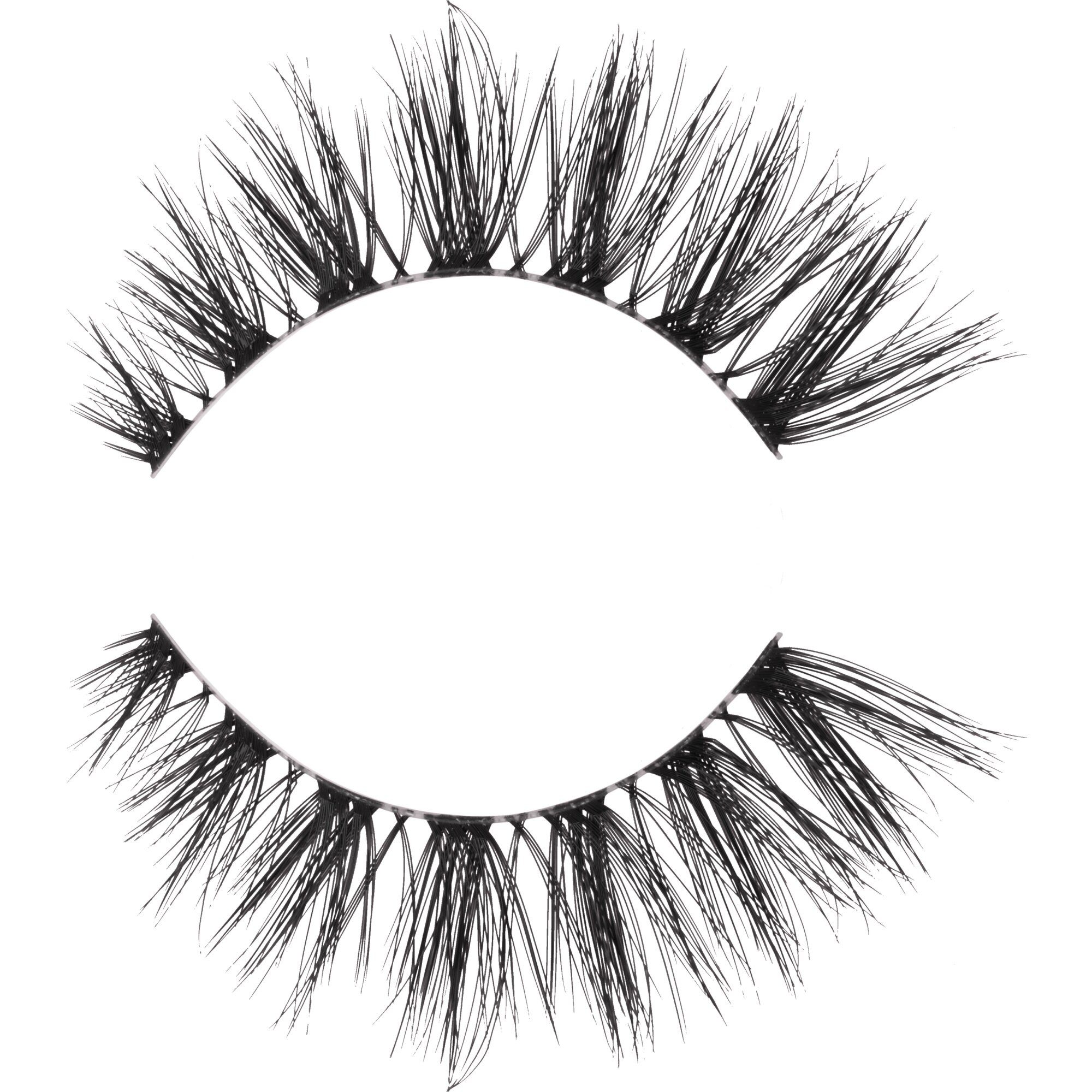 Essence Bandwimpern what the fake! false lashes, Set, 3 tlg., 3-tlg., Wiederverwendbar