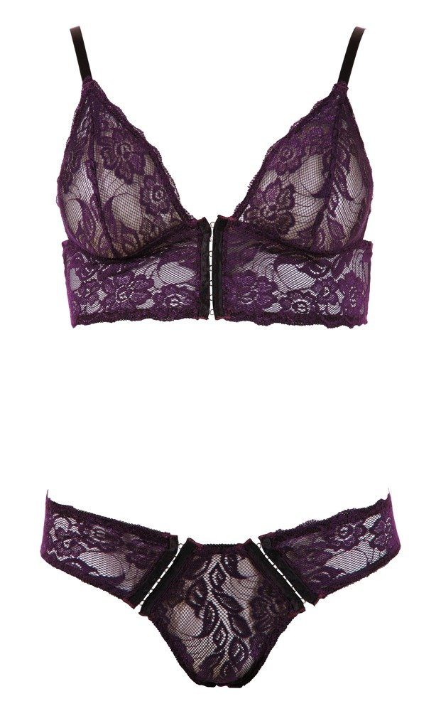 LINGERIE Cottelli - (L,M,S,XL) Slip - LINGERIE Cottelli Schalen-BH Cottelli Wanda Bralette und Set: Collection