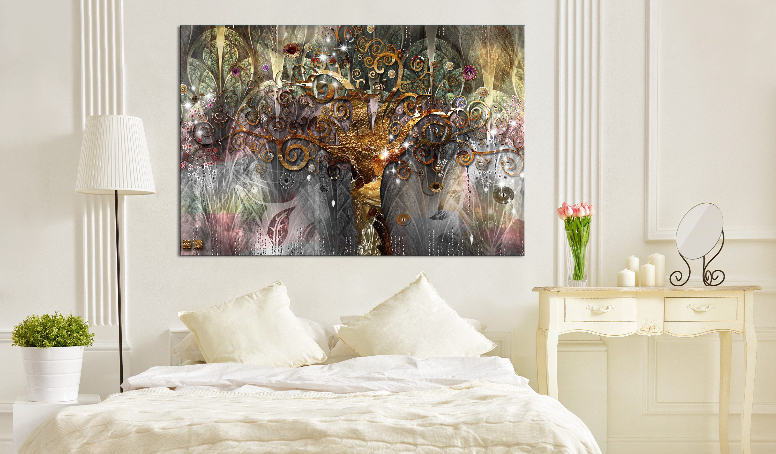 Artgeist Wandbild Gold Tree