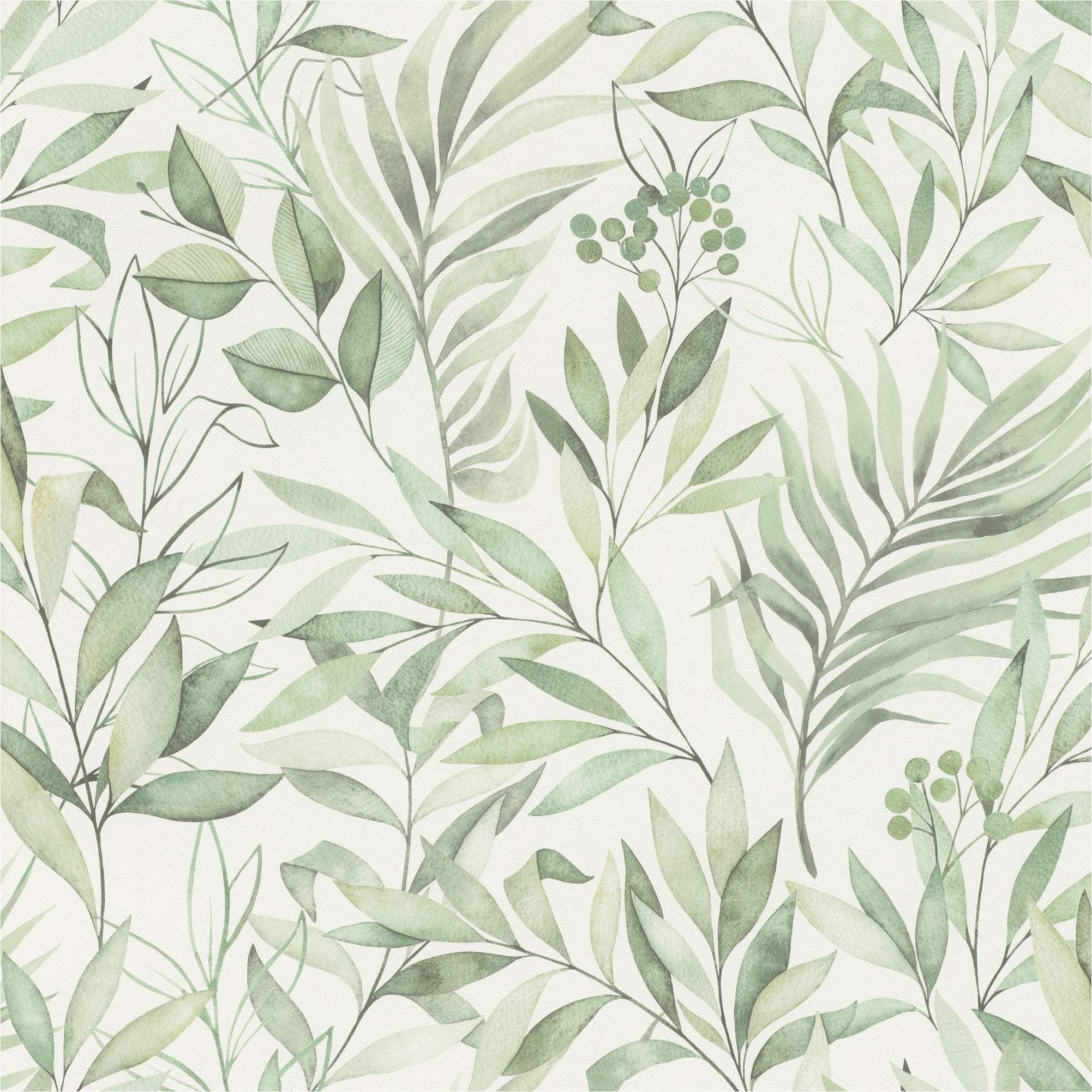 Rasch Papiertapete 286052 Tapete Botanical Jungle 53 x 1005 cm Rasch Selection