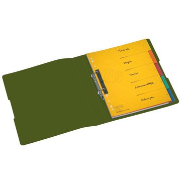 Herlitz Aktenordner Herlitz Ringbuch / DIN A4 / 25mm Füllhöhe / aus PP / Farbe: dunkelgrün
