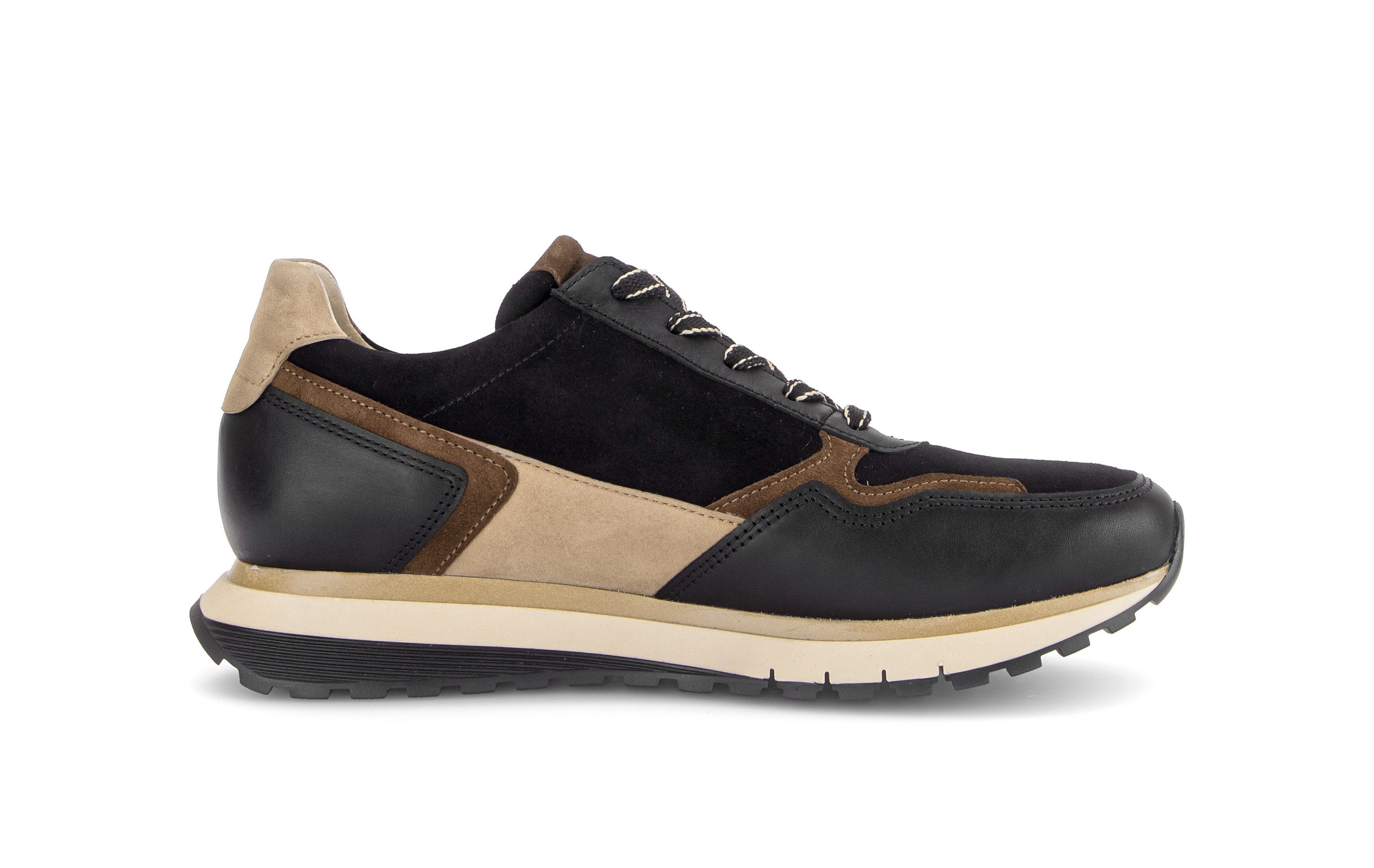 Gabor Keilsneaker Freizeitschuh, Halbschuh, Schürer, Kontrastbesätze, Weite H