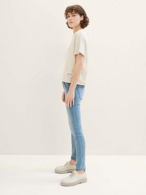 TOM TAILOR Skinny-fit-Jeans Tapered Jeans mit recycelter Baumwolle