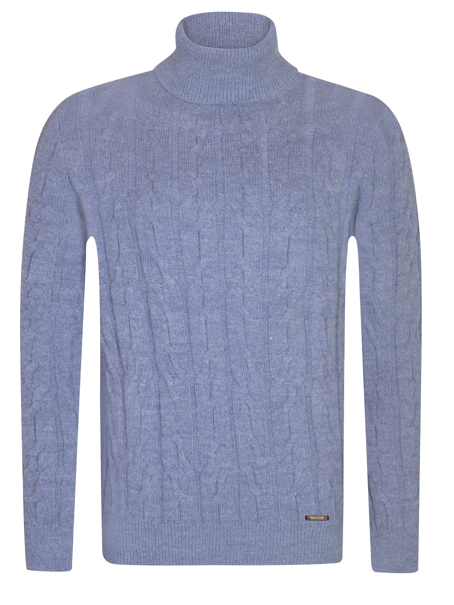 DENIM CULTURE Rollkragenpullover MICHELE (1-tlg)