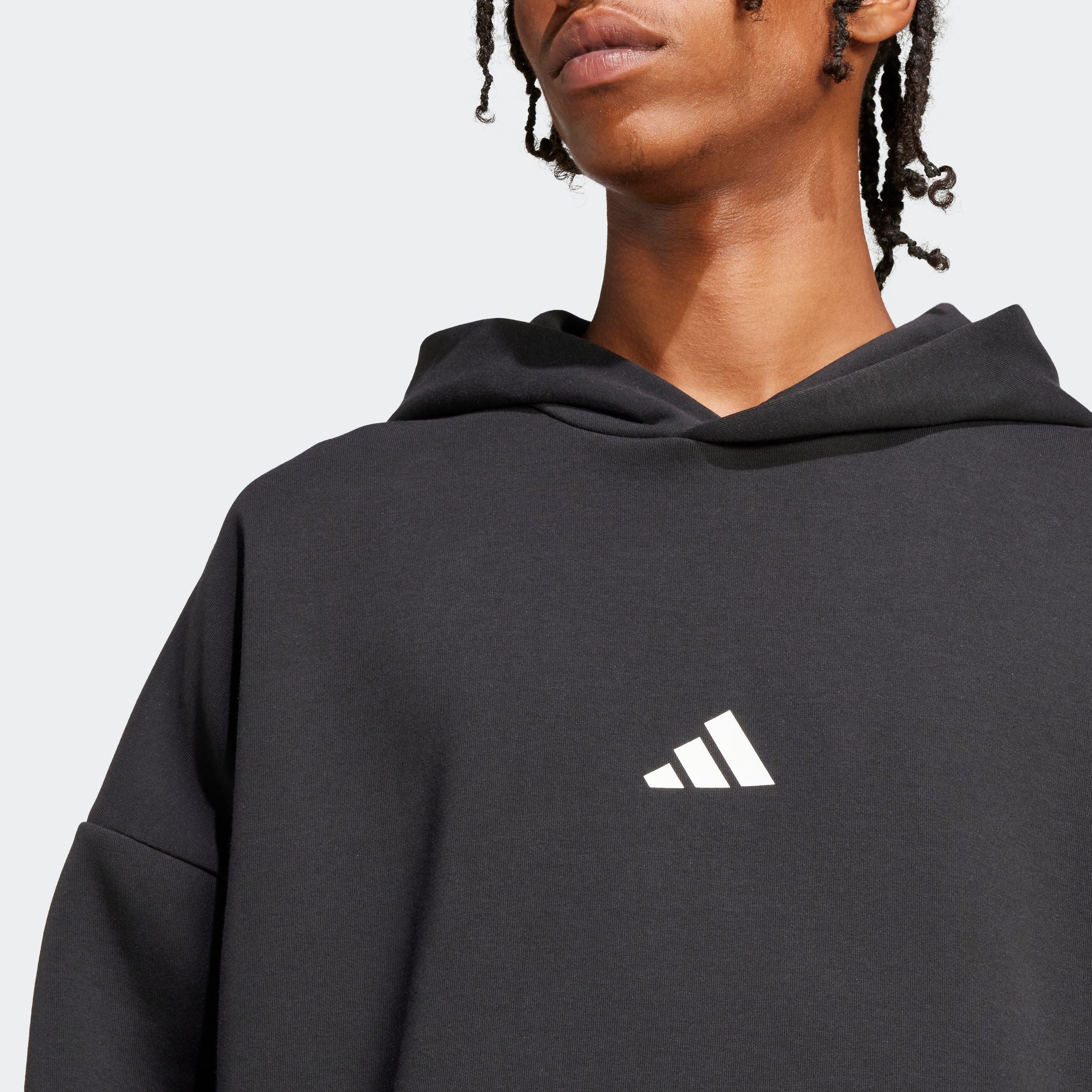 adidas Sportswear Kapuzensweatshirt FUTURE ICONS SMALL LOGO HOODIE für Erwachsene, ohne Verschluss, aus Baumwolle