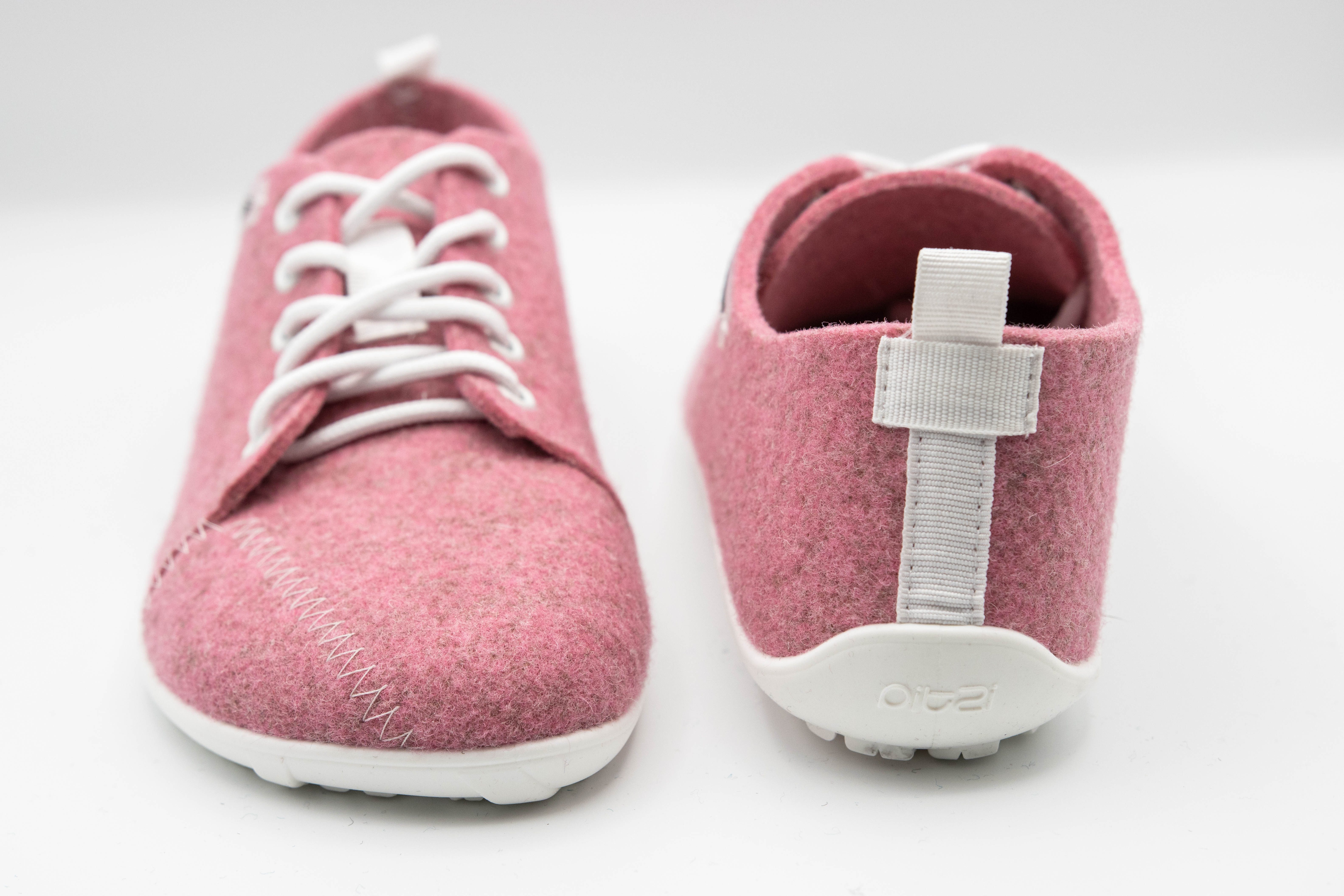 pifit! Sneaker "all day" aus hochwertigem Filz, 32000-5, rosa Barfußschuh