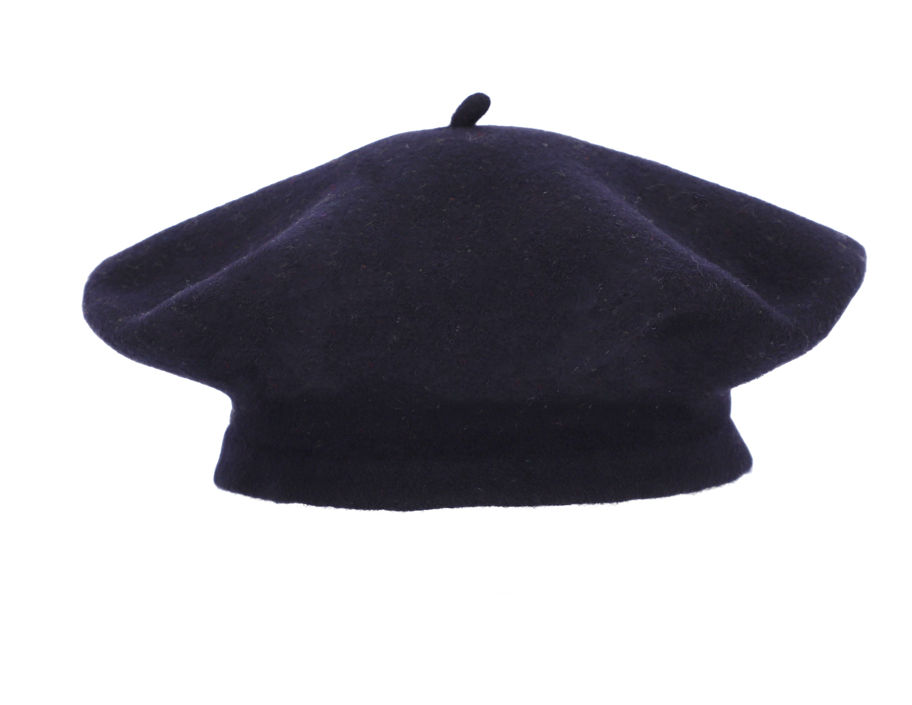 halsüberkopf Accessoires Baskenmütze Filzbaske aus reinem günstig online kaufen
