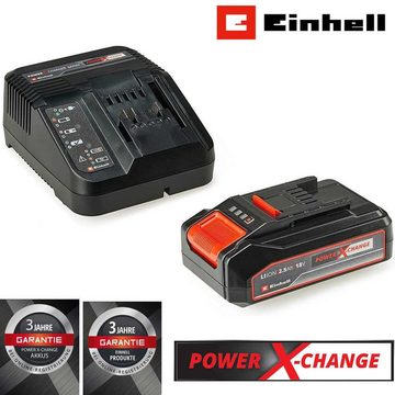Einhell Starter Kit 2,5 Ah Akku & Ladegerät Power X-Change, 18V Akku Starter-Set (2 St)