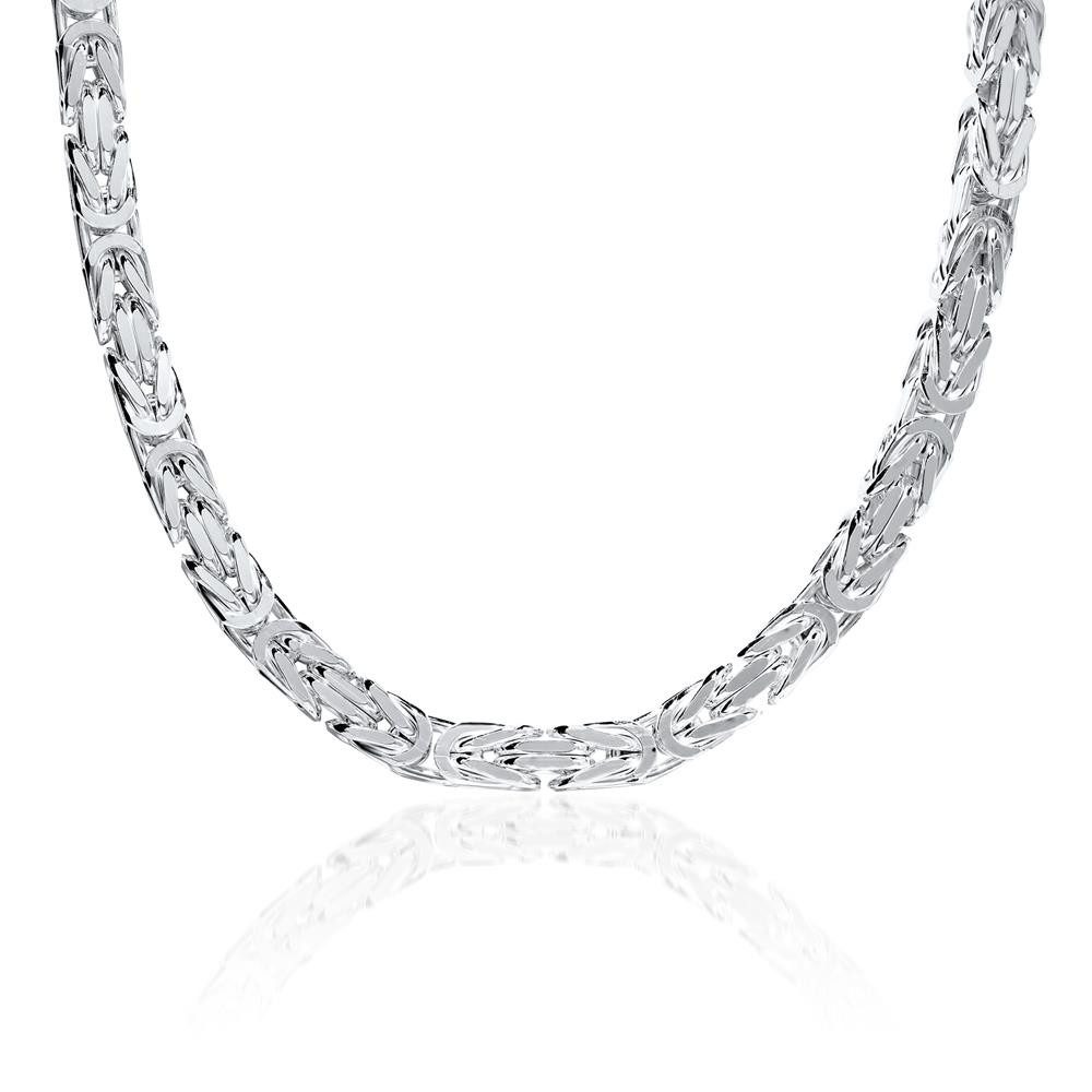 JEWLIX Königskette 6mm breit aus hochwertigem Sterlingsilber KK0060 günstig online kaufen