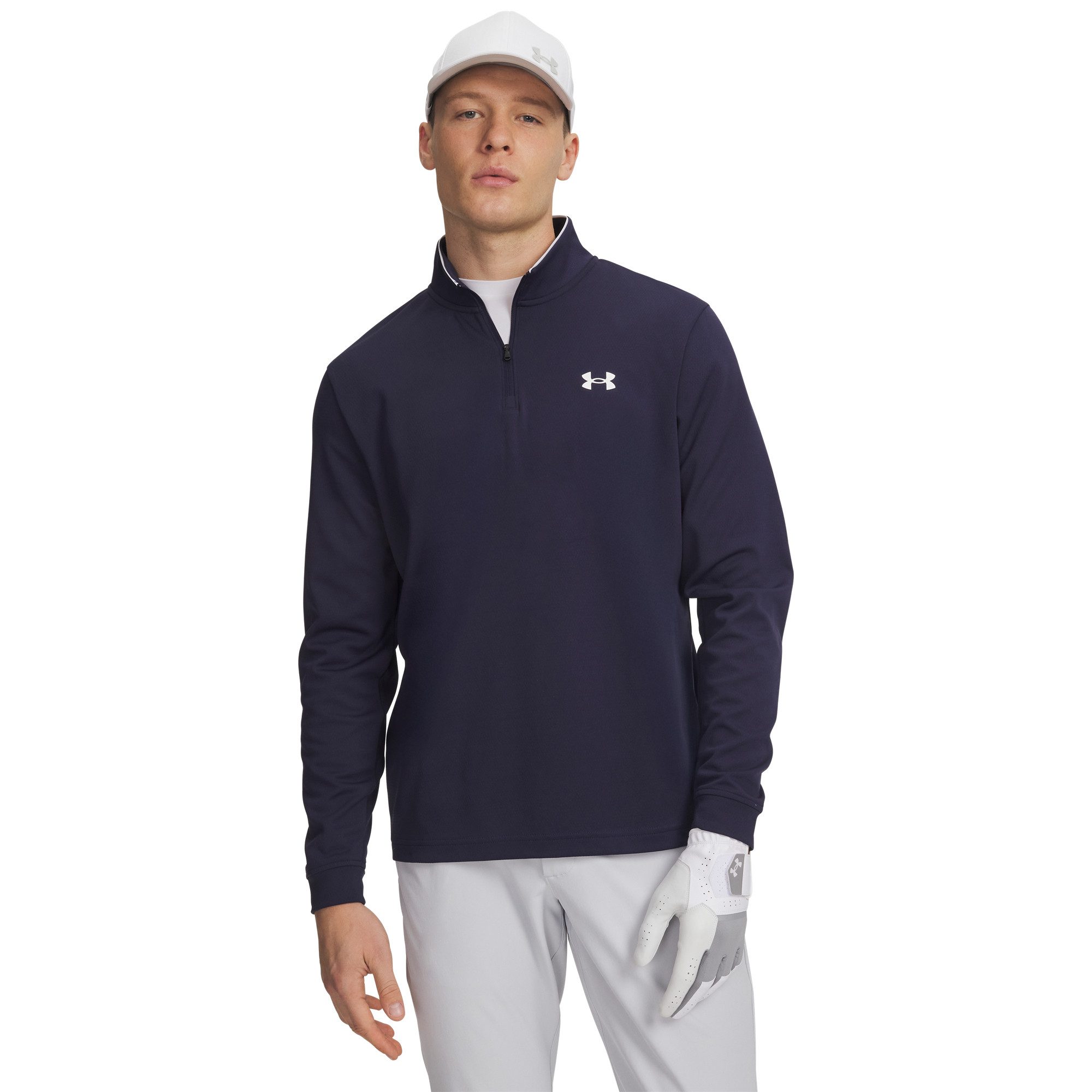 Under Armour® Sweatjacke Under Armour Herren Sweatshirt Matchplay 1/4 Zip 6010892