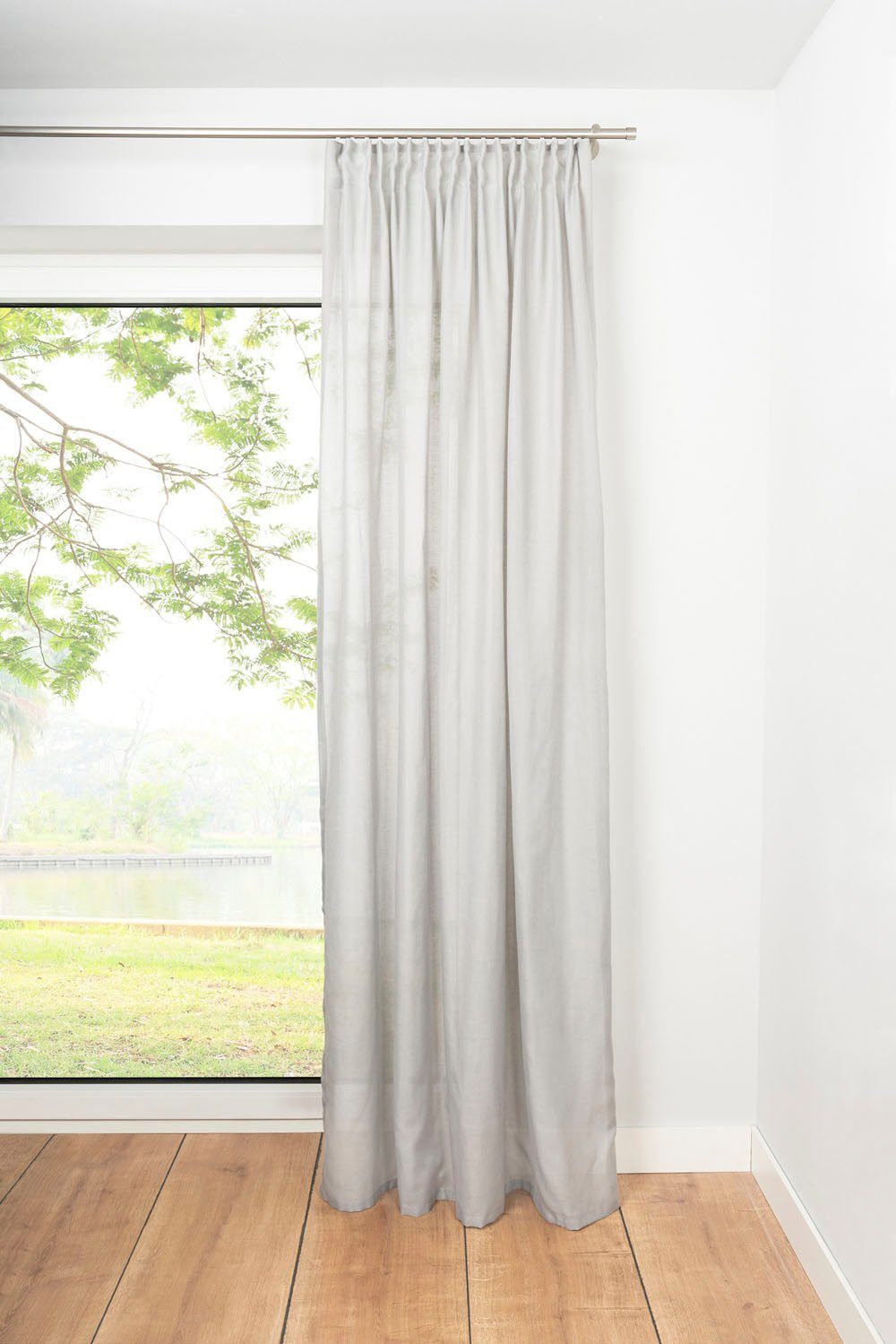 mydeco Vorhang Breeze (1 St), verdeckte Schlaufen, transparent, Polyester