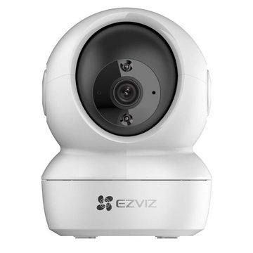 EZVIZ H6c 2K+ 4 MP WLAN Schwenk/Neige Überwachungskamera (Innenbereich, Bewegungserkennung mit Automatische Verfolgung, 360°- Panoramablick, IR Nachtsicht, H.265, Zwei-Wege-Audio)