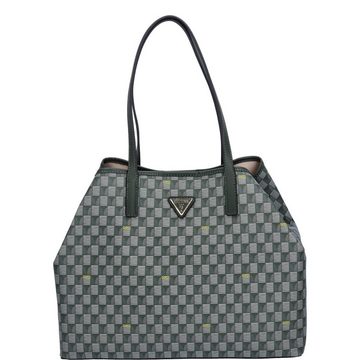 Guess Umhängetasche GUESS Damen Shopper Vikky Olive Logo (1-tlg)