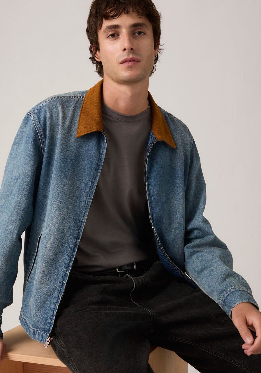 Levi's® Jeansjacke CASTRO FULL ZIP mit Taschen