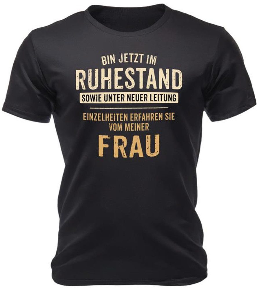 T-Shirt für den Rentner unter neuer Leitung