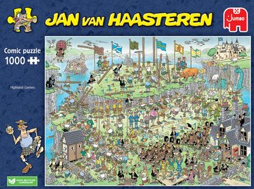 Jumbo Spiele Puzzle Jan van Haasteren Highland Games 1000 Teile Puzzle, 1000 Puzzleteile