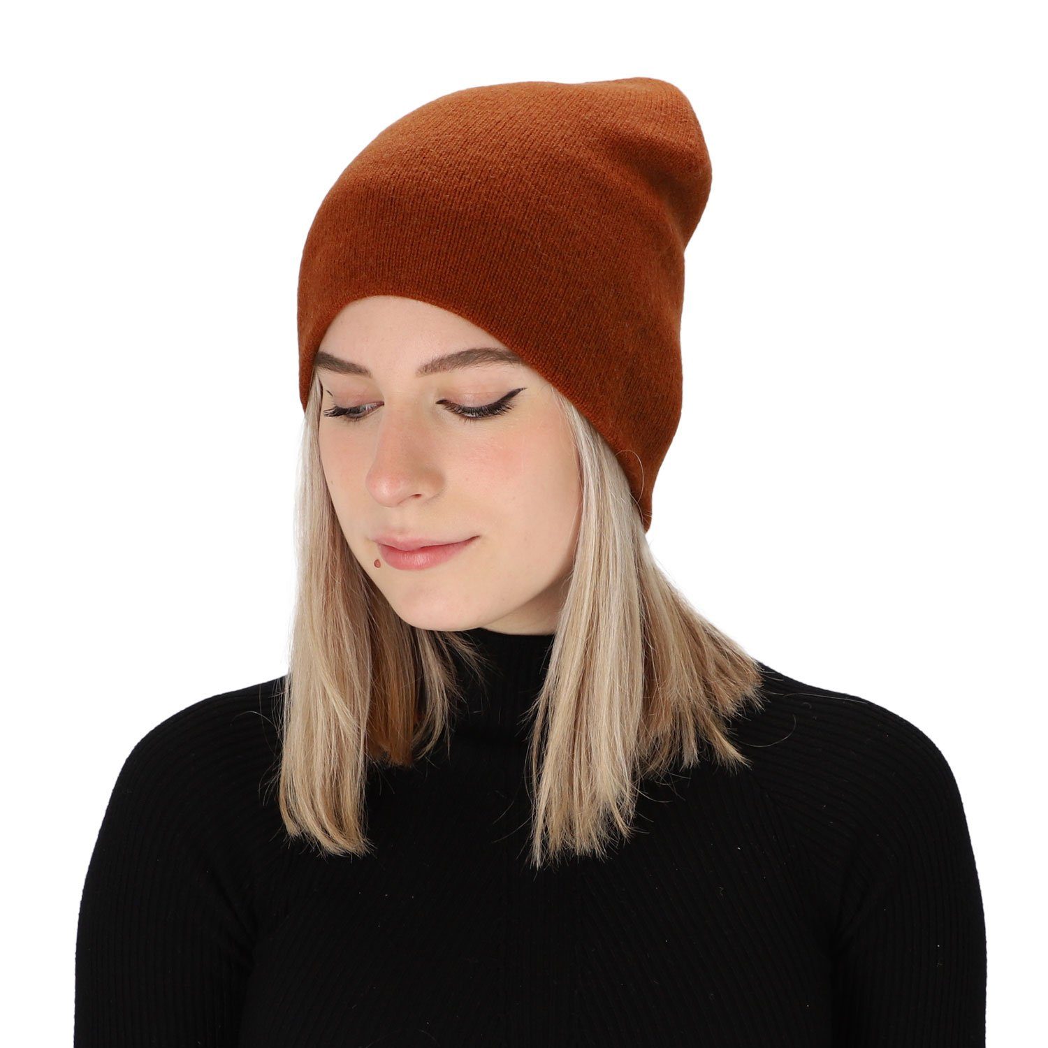 halsüberkopf Accessoires Strickmütze Strickmütze Wolle/Kaschmir (1-St) günstig online kaufen
