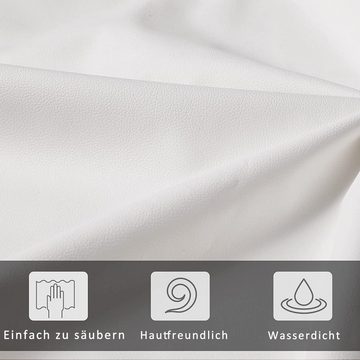 OKWISH Kinderbett Stauraumbett Bett Polsterbett Gästebett (90*200cm, mit Lattenrost mit wolkenförmiger Rückenlehne Jungen- und Mädchenbett), ohne Matratze