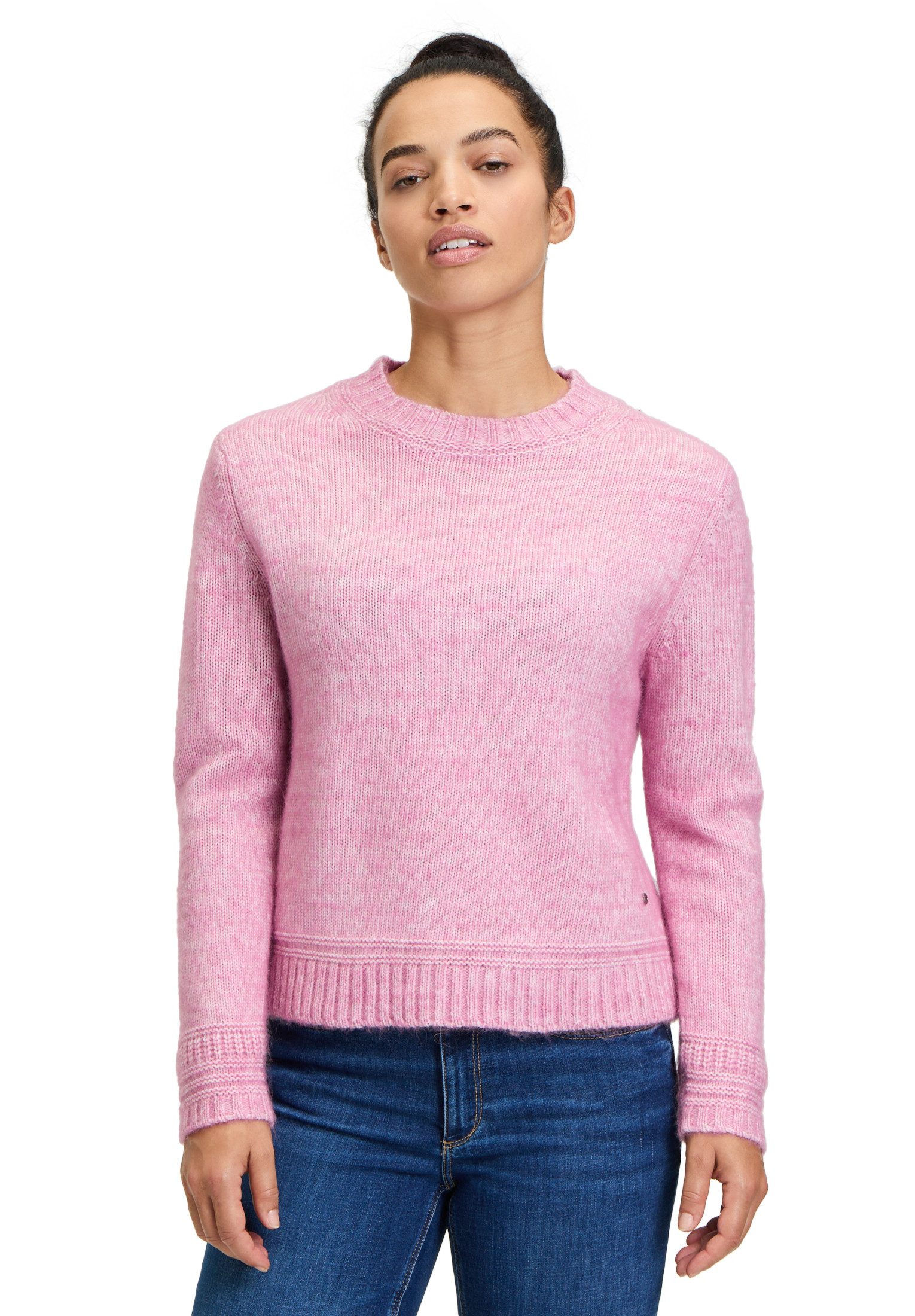 Strickpullover Betty & Co Strickpullover mit Rippbündchen
