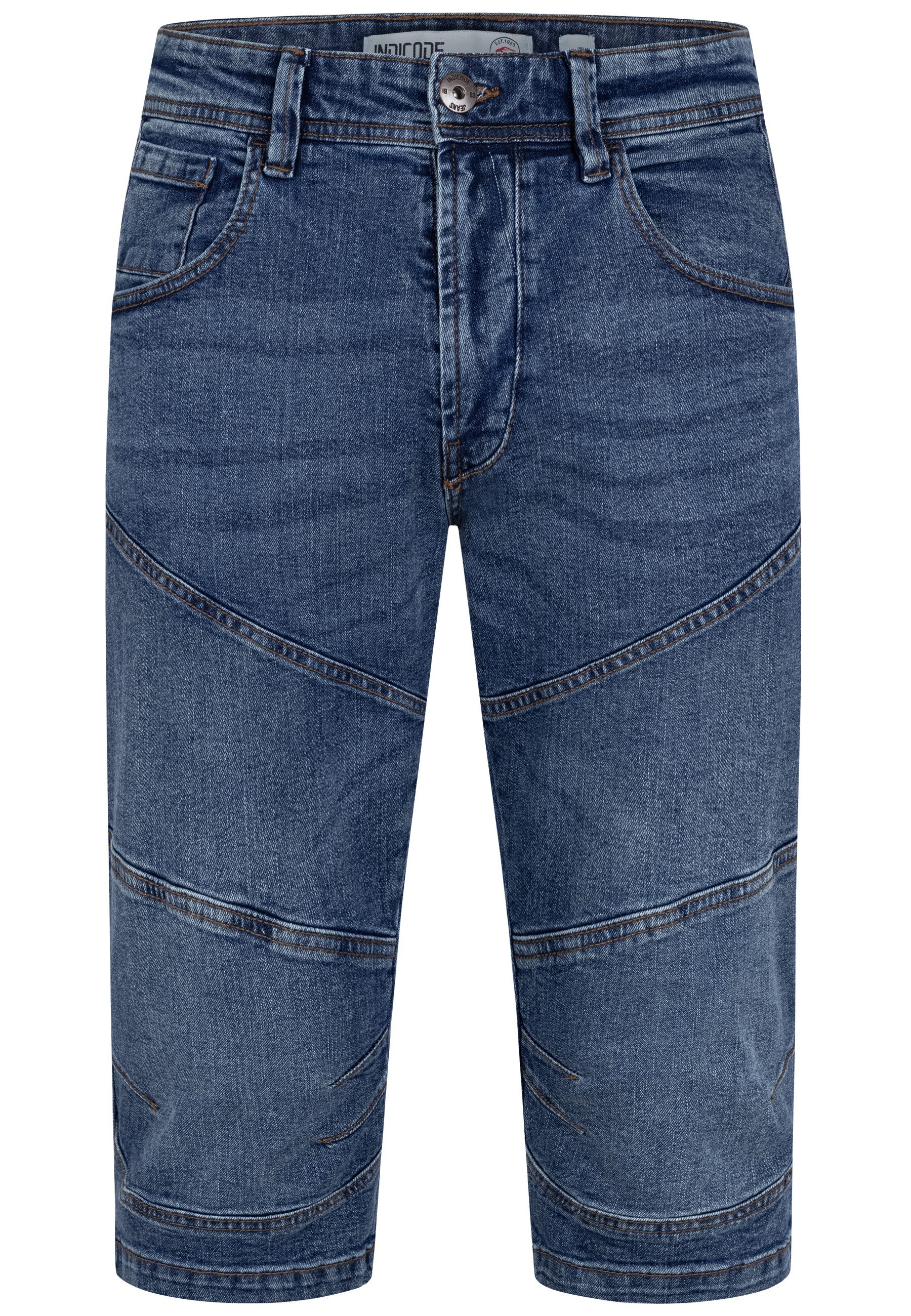 Indicode 3/4-Jeans Fortune 3/4 Jeansshorts mit günstig online kaufen