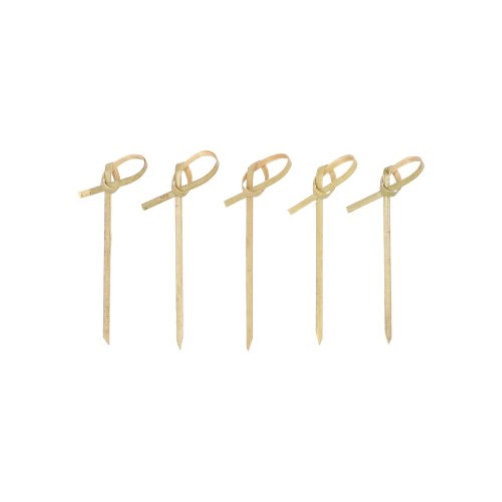 Schaschlikspieße 250 Fingerfood - Picker "pure" 6 cm "Knoten"