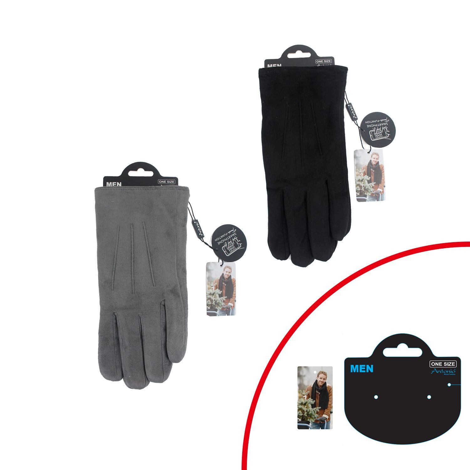 Antonio Lederhandschuhe Herren Winter Handschuhe » günstig online kaufen