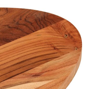 vidaXL Esstisch Tischplatte 140x50x3,8 cm Oval Massivholz Akazie