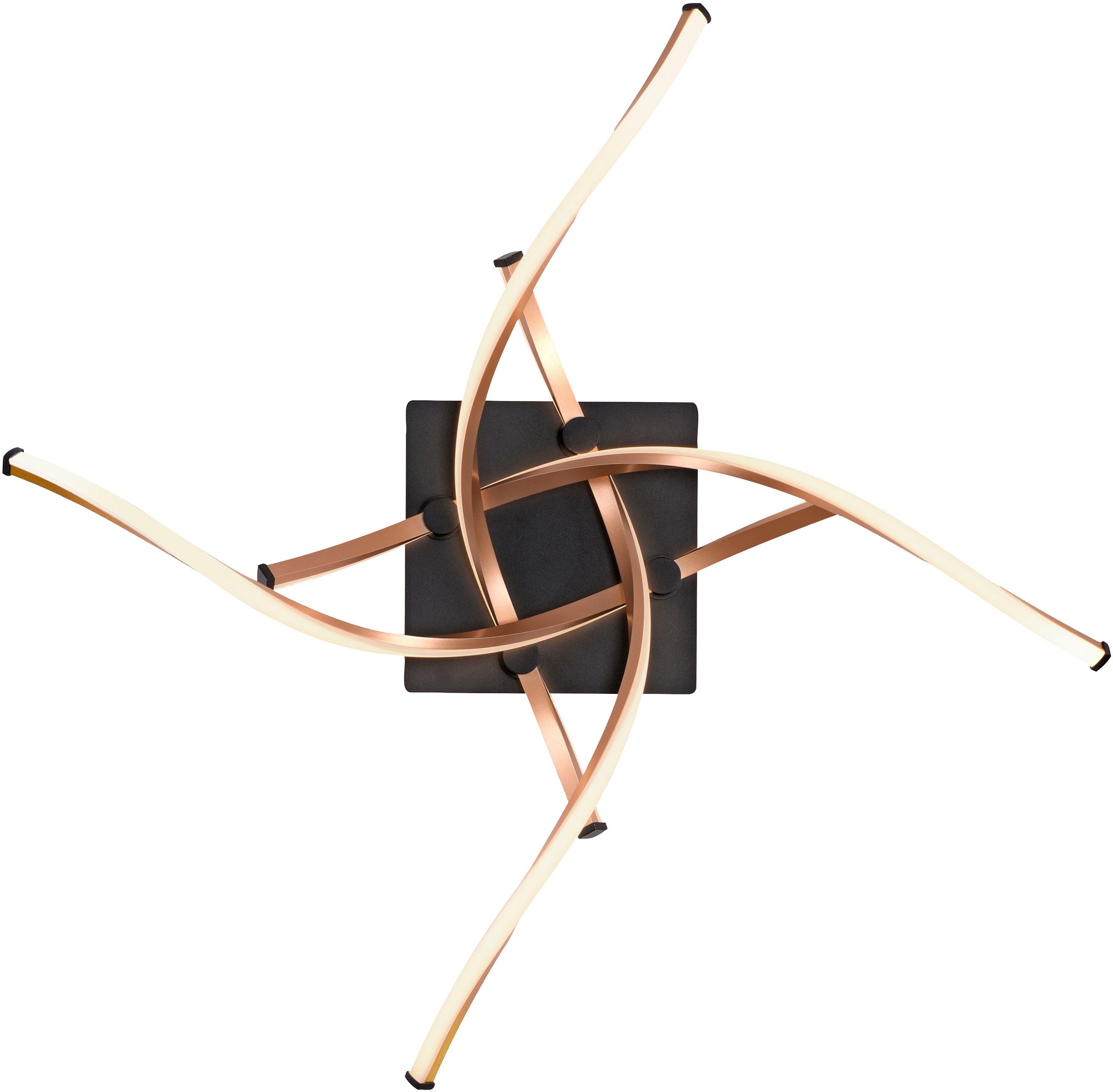 Paul Neuhaus Deckenleuchte POLINA, LED fest integriert, Warmweiß, LED, Simp günstig online kaufen