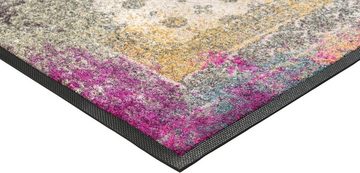Teppich Taza, wash+dry by Kleen-Tex, rechteckig, Höhe: 7 mm, rutschhemmend, waschbar, Wohnzimmer