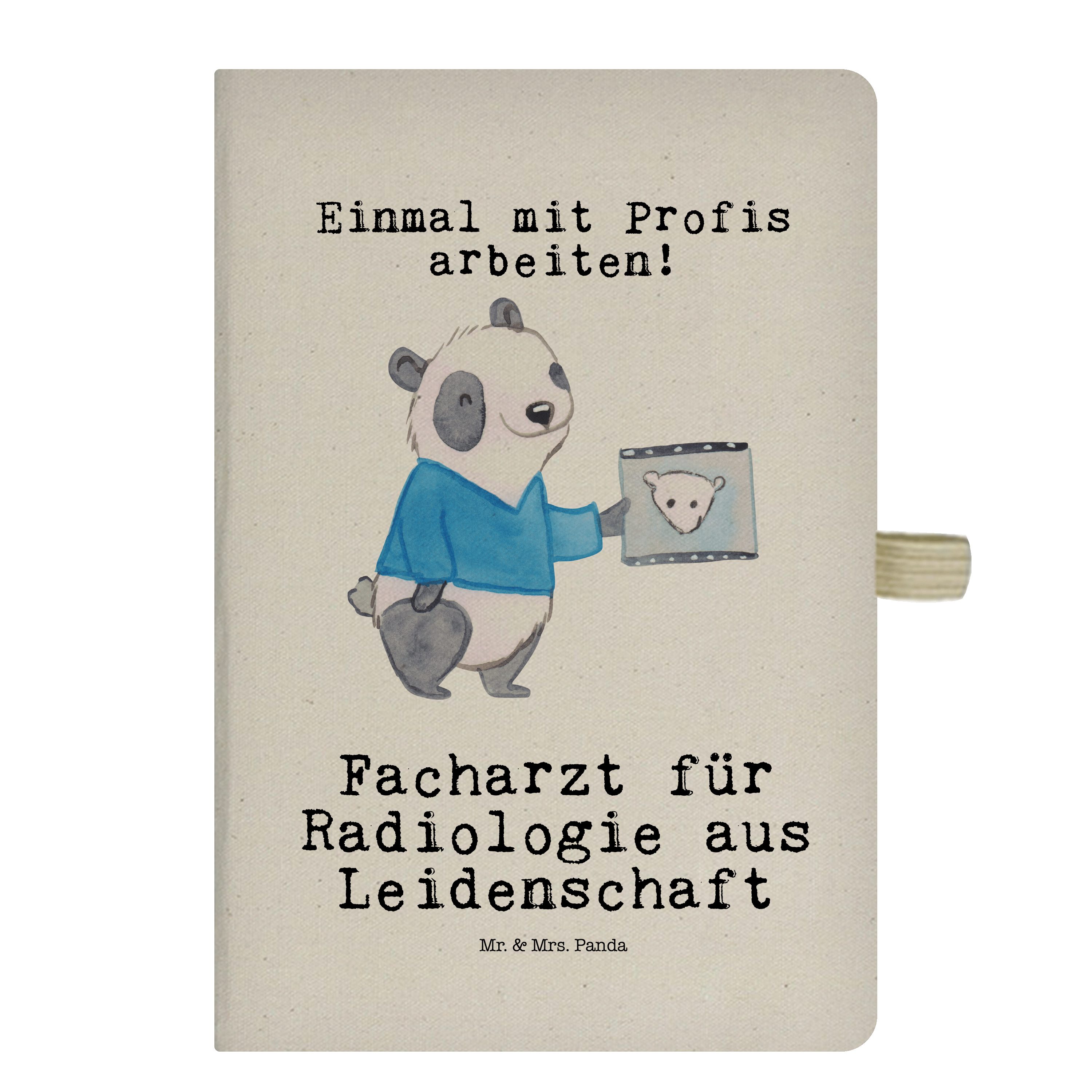 - Mrs. Facharzt Panda Panda Radiologie - Mr. Leidenschaft Notizbuch Mrs. aus & & Da Geschenk, Transparent Mr. für
