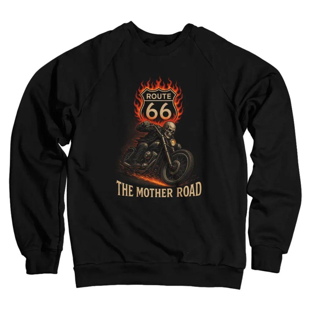 Route 66 Rundhalspullover Mother Road Sweatshirt
