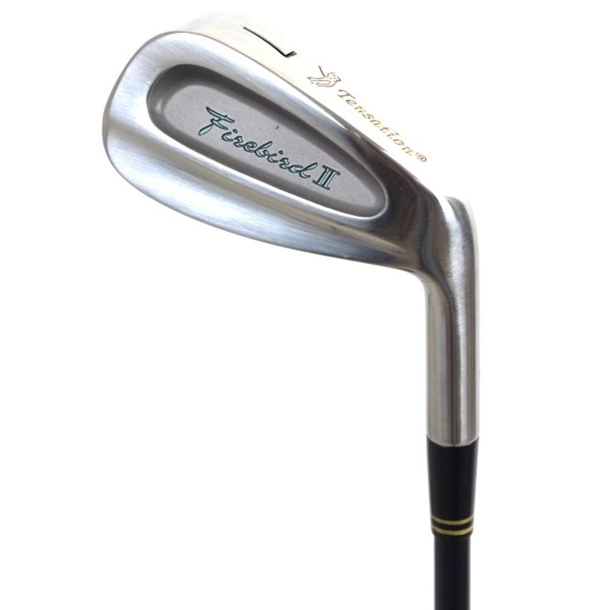 Eisenschläger Tensation Golfschläger Firebird II Eisen 7 Flex S mit Graphitschaft, 1-tlg., Titan Face