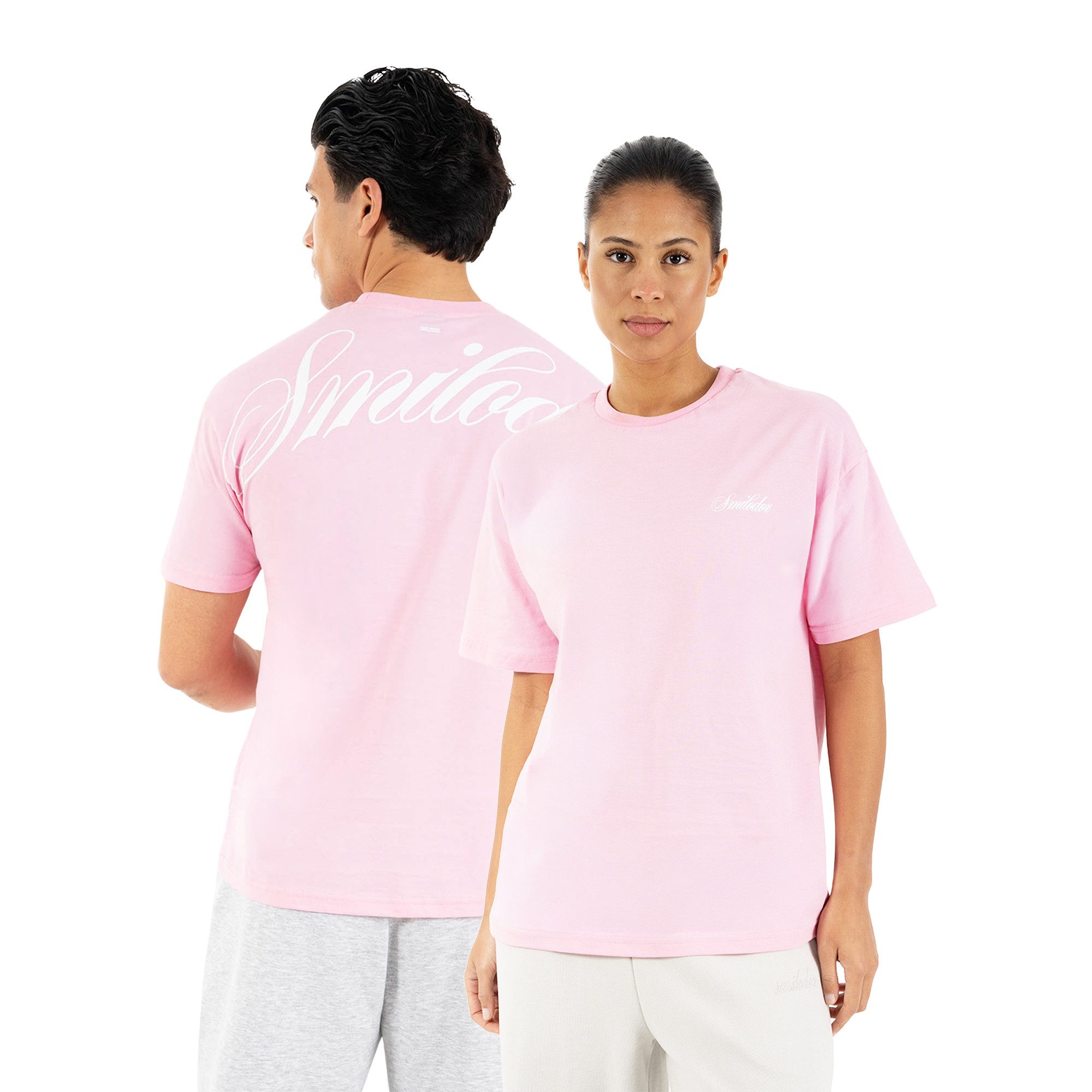 Smilodox T-Shirt Feyd, Oberteil, Unisex Oversize Shirt mit Backprint & Logo Backprint, Frontlogo, Rundhals, Baumwolle, Streetwear