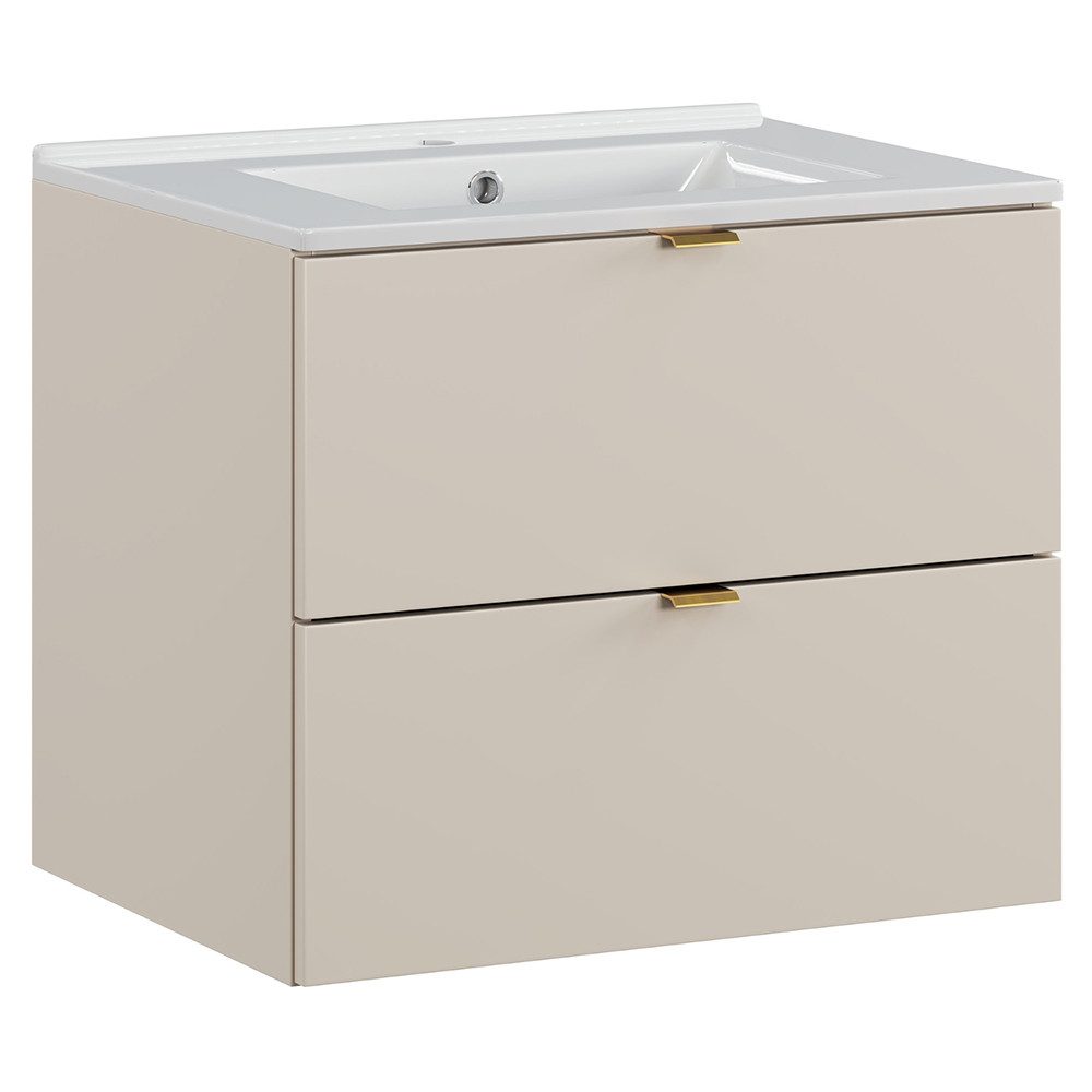 Lomadox Waschtisch DURANGO-56, 60cm mit Keramikwaschbecken, günstig online kaufen