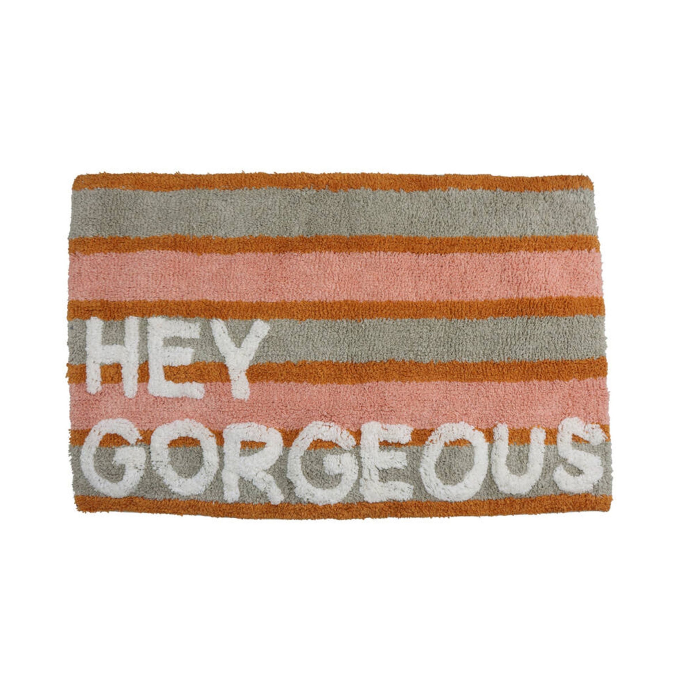 Kersten BV Badematte Badematte GORGEOUS mehrfarbig, 50x80cm, Höhe 2 mm, Spitze