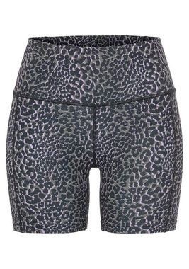 LASCANA ACTIVE Shorts -Radlerhose in Leo-Optik