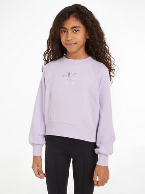 Calvin Klein Jeans Sweatshirt GRADIENT MONOGRAM CN SWEATSHIRT für Kinder bis 16 Jahre