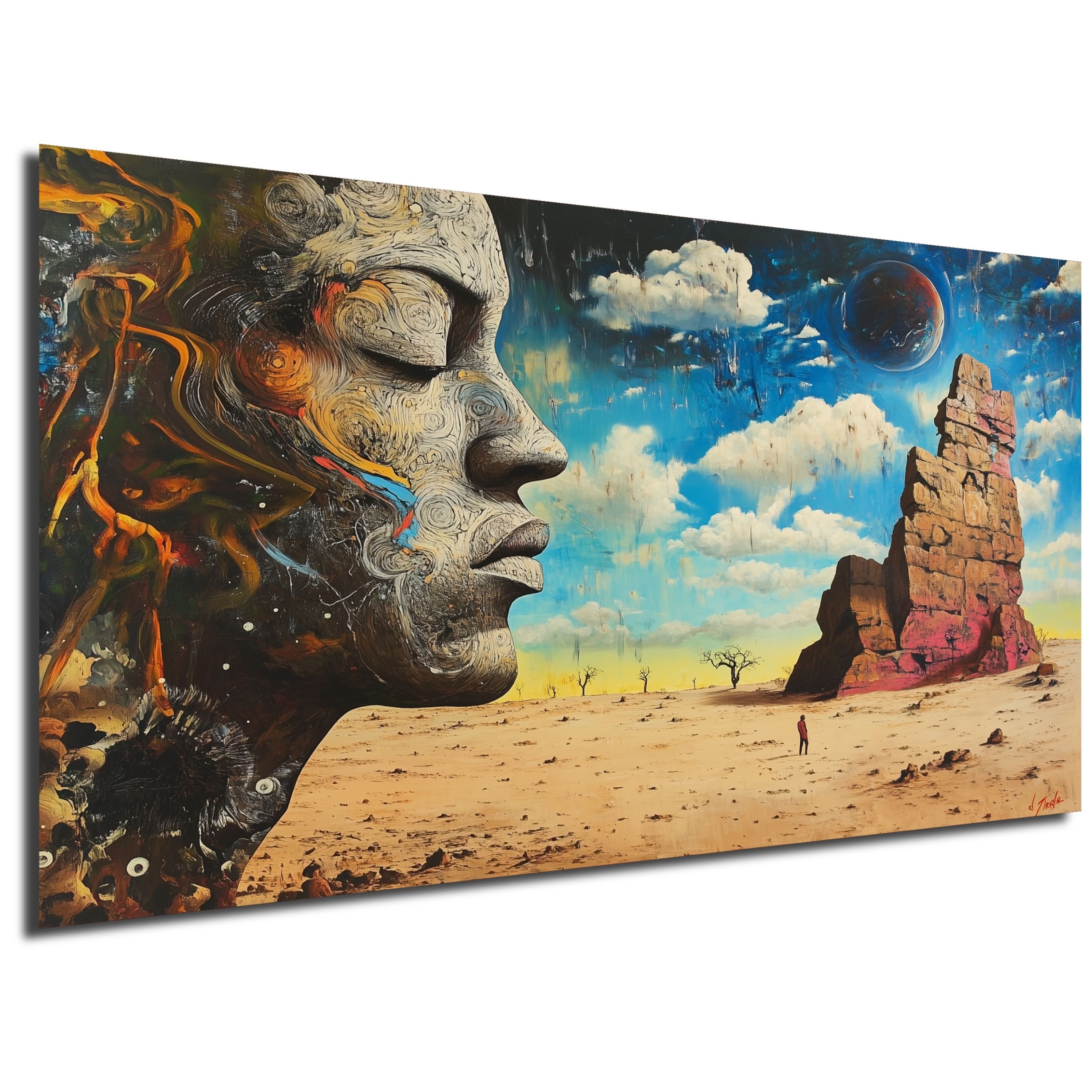 afrikanisches Gesicht