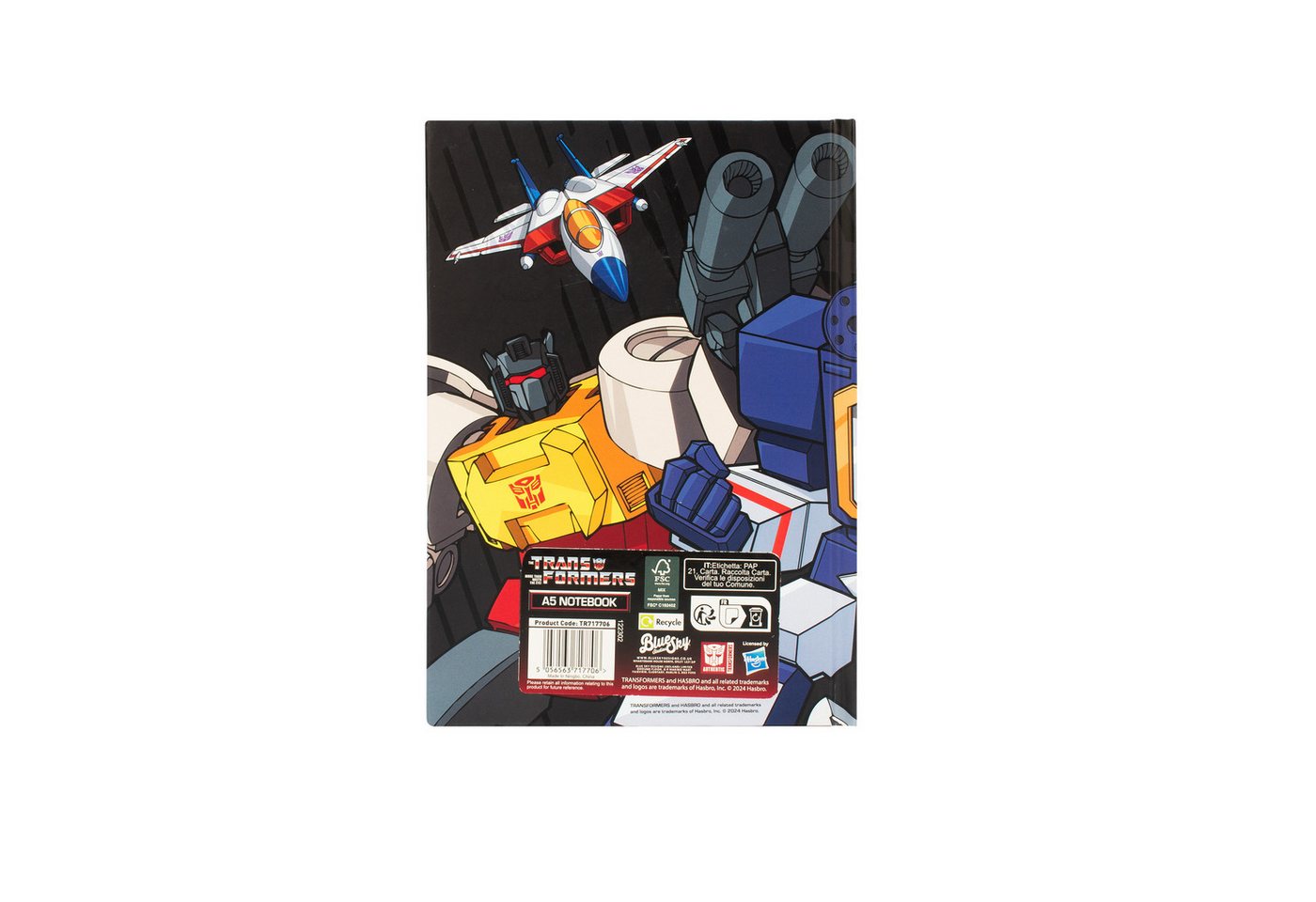 Thumbnail - Transformers Notizbuch