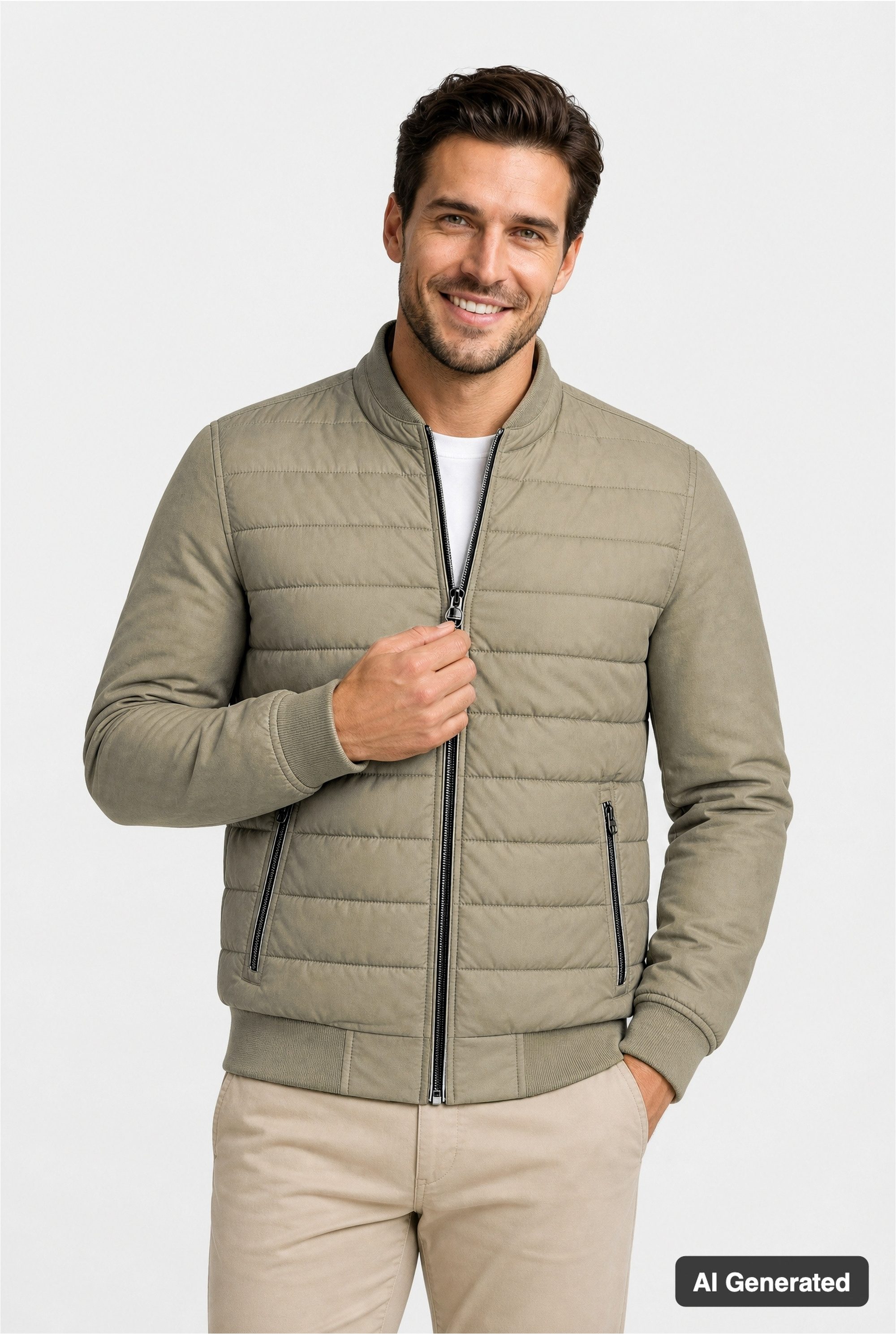 New Canadian Outdoorjacke im Materialmix