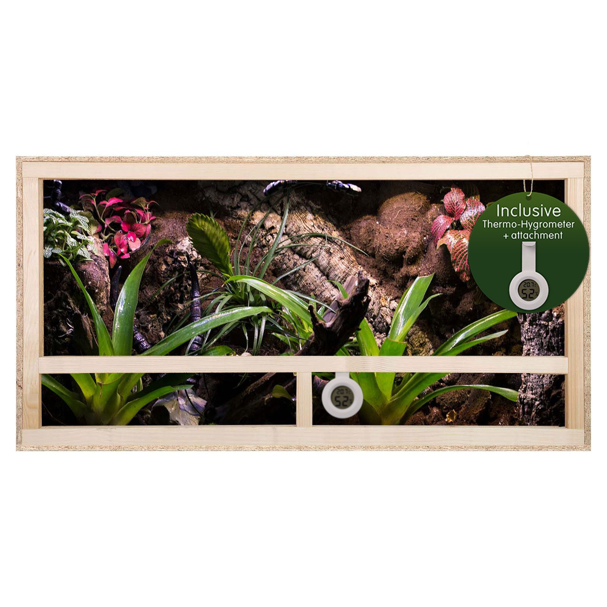 Terrarium Terrarium mit Seitenbelüftung 100x60x60 cm