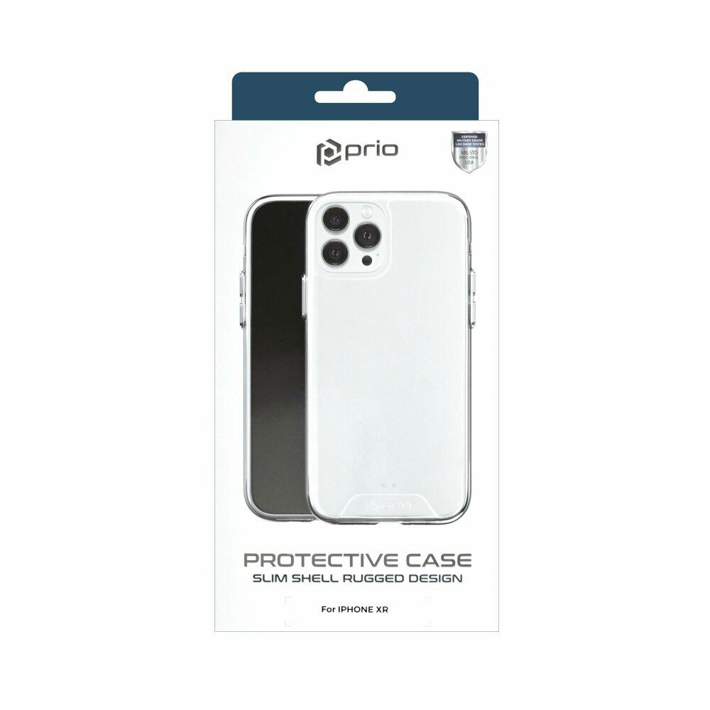 prio Handytasche prio Schutzhülle für iPhone XR klar (Bumper)
