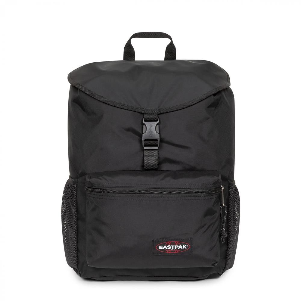 Eastpak Rucksack BAZEGO, 16-Zoll-Laptopfach und Flaschenhalter, 23 l, Powder Black (schwarz)