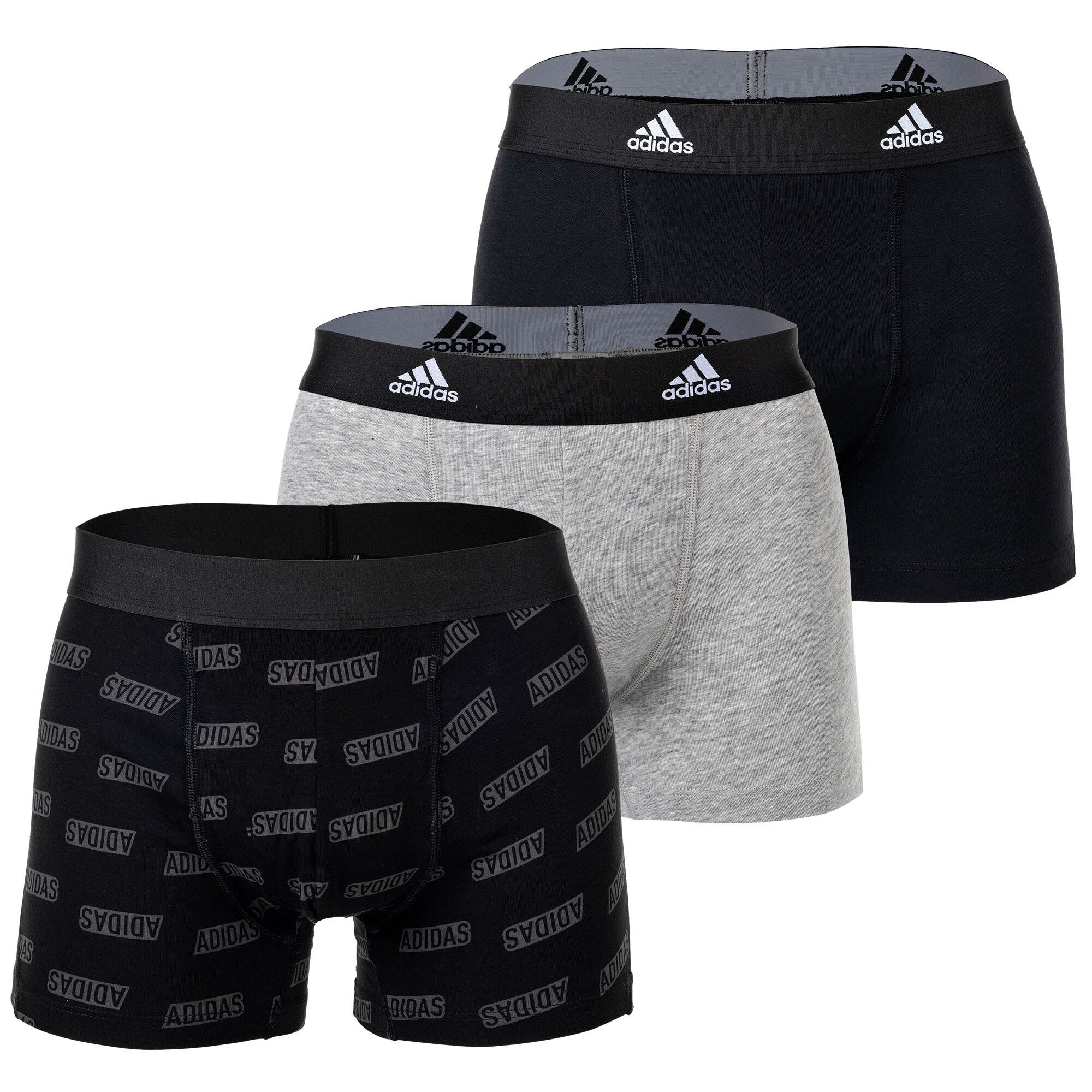 Pack Active Flex adidas Trunks, Boxershorts, 3er Herren Sportswear - Boxer