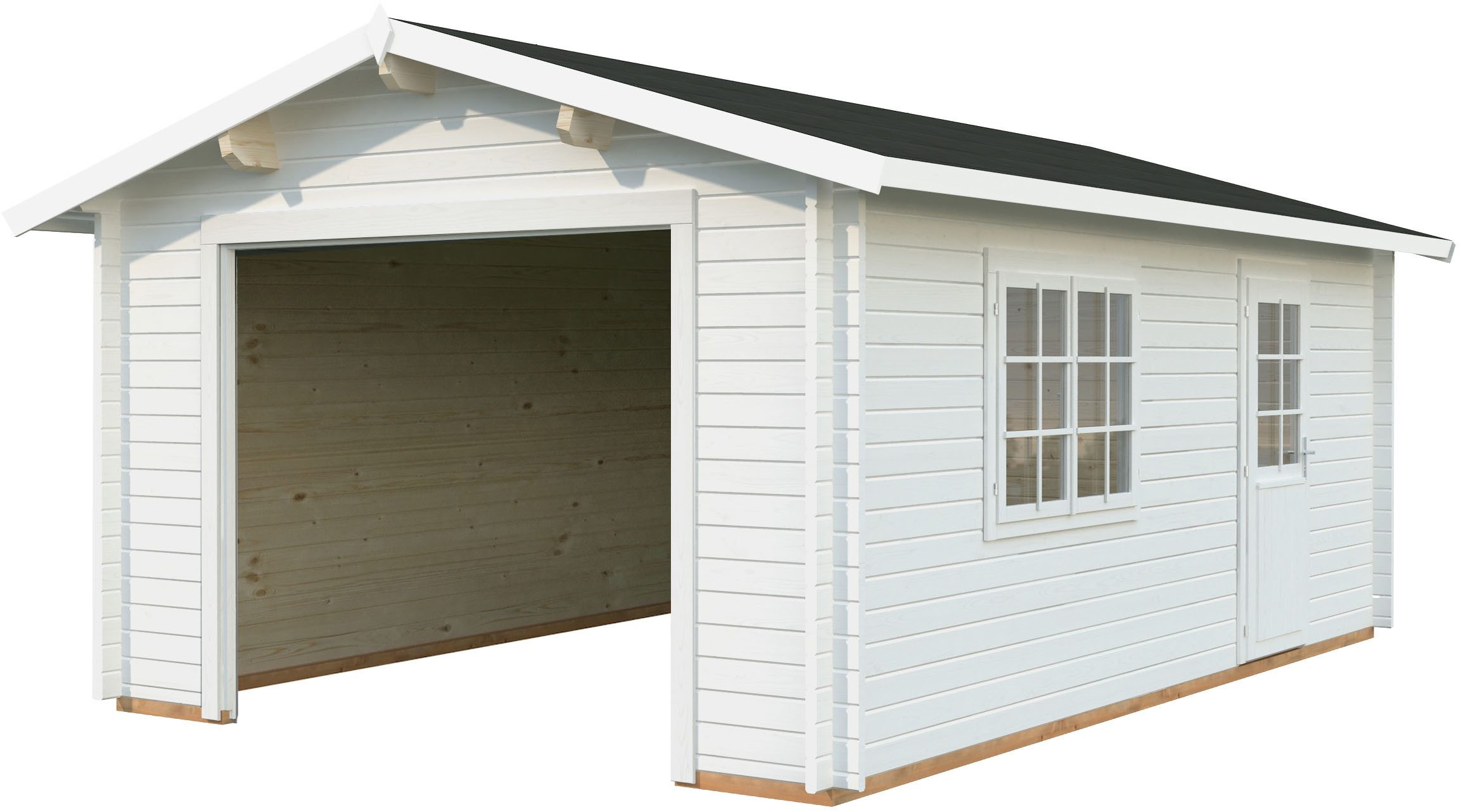 Palmako Garage Roger, ohne Tor, BxTxH: 426x598x276 cm