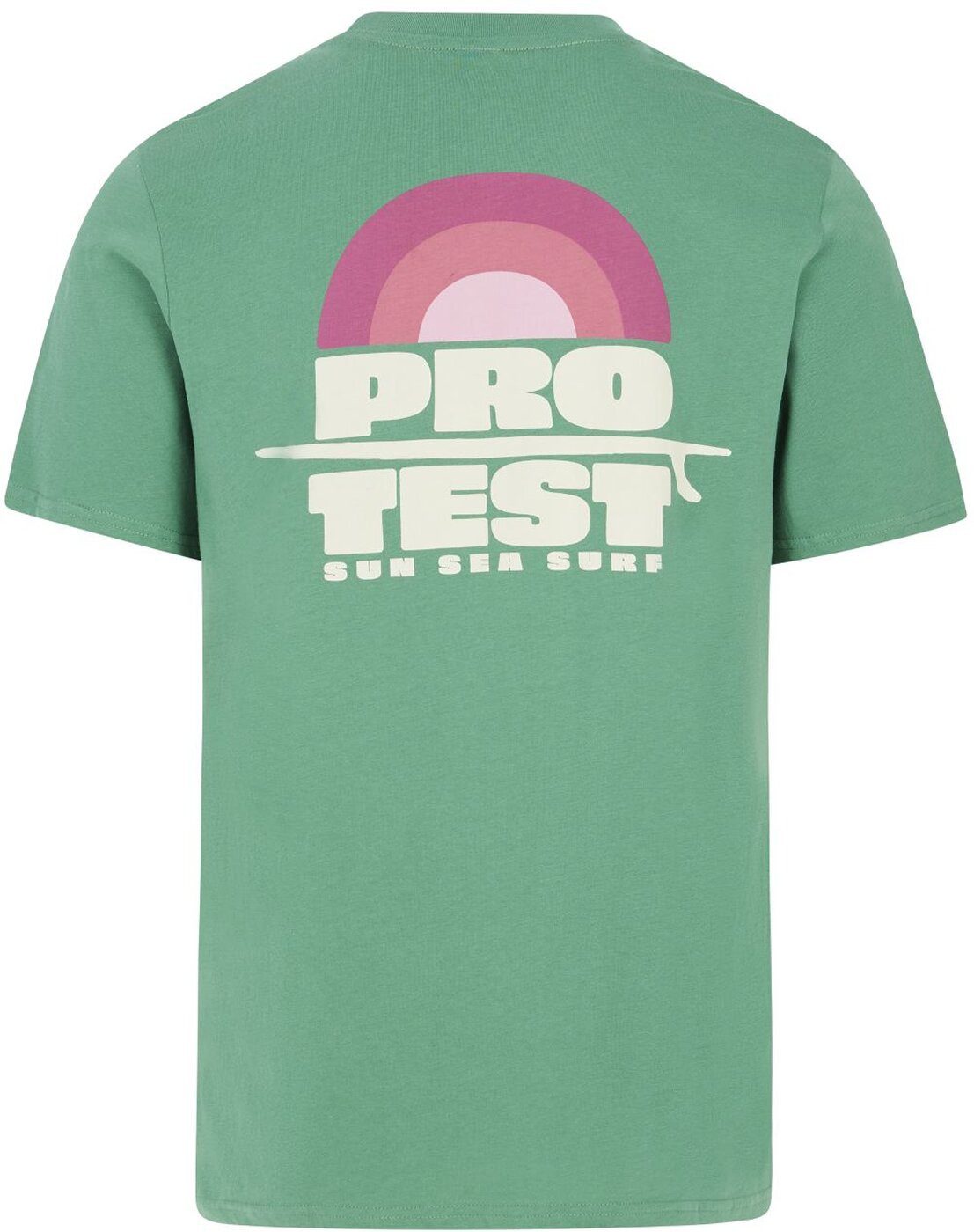 Protest Kurzarmshirt PRTBaio t-shirt CACTUS GREEN
