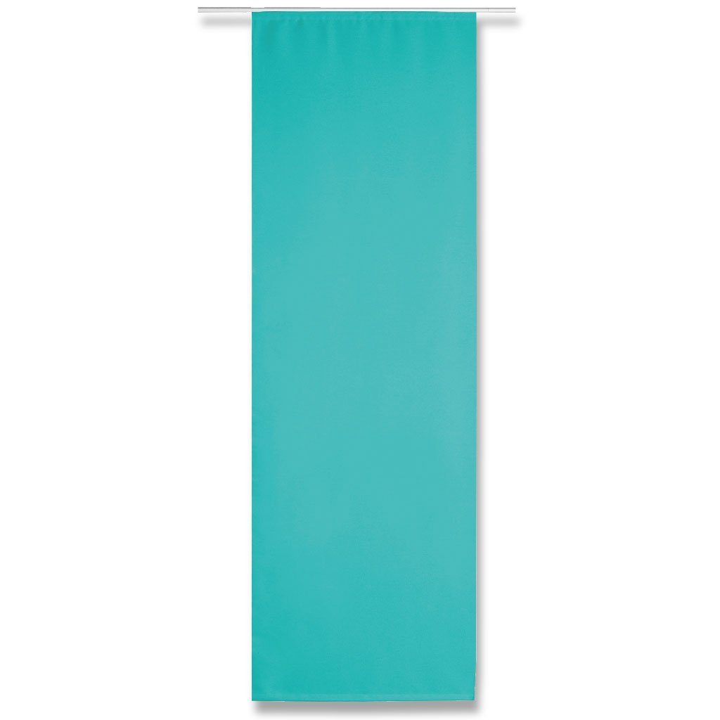 Arsvita Vorhang, Klettband, blickdicht, Microfaser, Blickdichte Schiebegardine mit Klettband