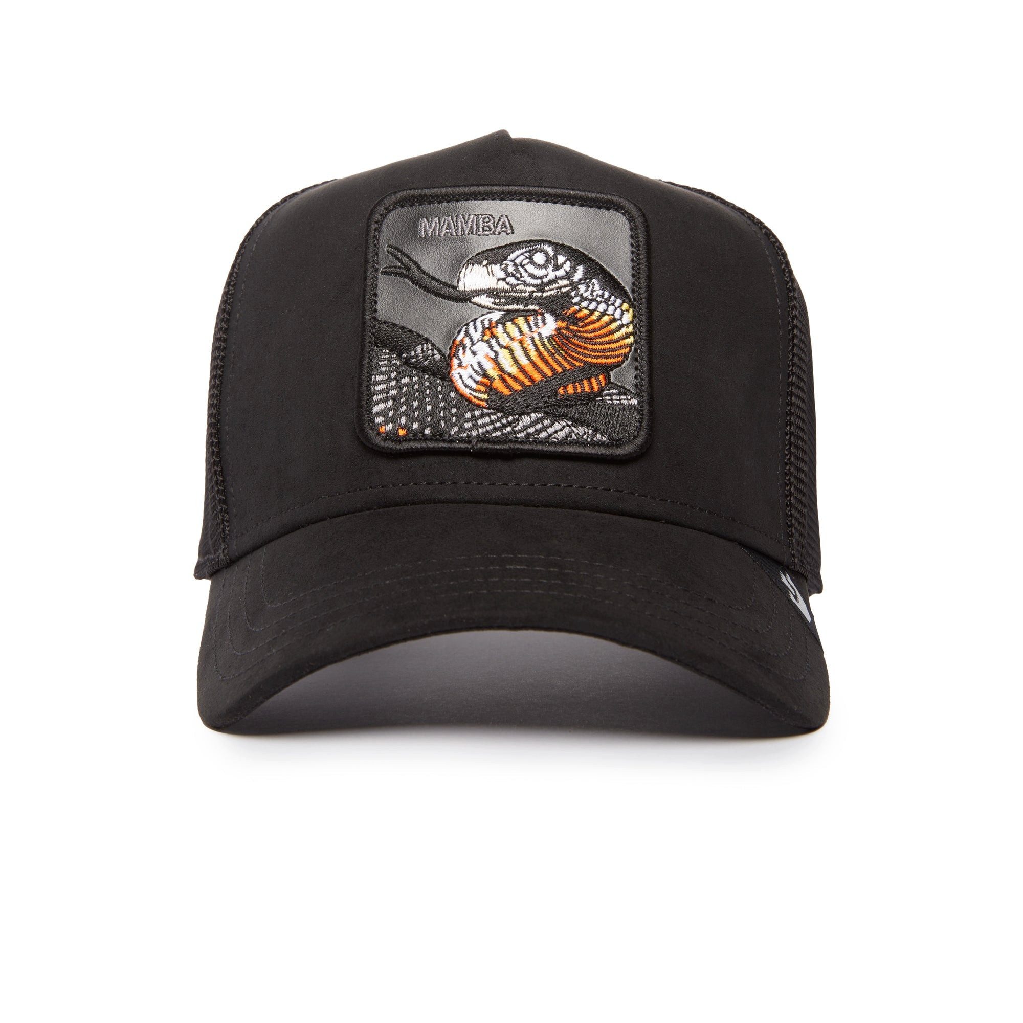Casquette Trucker Goorin Bros Mamba - Maille Snapback, Noir, Neuve Avec étiquettes