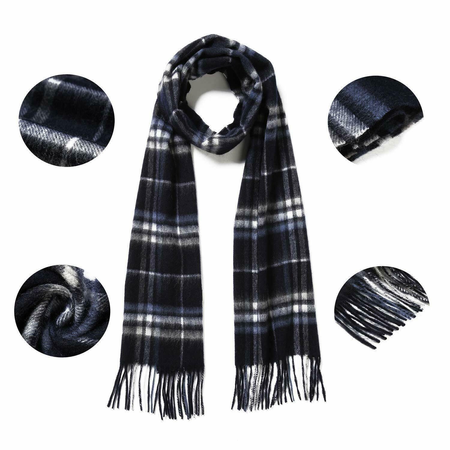 Wollschal Hochwertiges Merino-Wollschal-Tuch, Unisex, In edler Geschenkbox