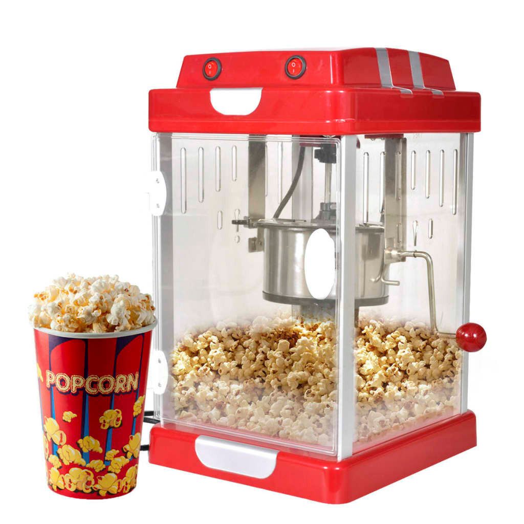 vidaXL Popcornmaschine 255 x 28 x 428 cm Popcornmaschine Kino-Style 2,5 OZ